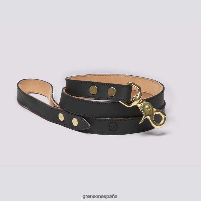 Grenson unisexo Correa de perro negro PB0FB544 accesorios para perros