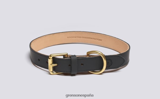 Grenson unisexo collar de perro grande negro PB0FB545 accesorios para perros