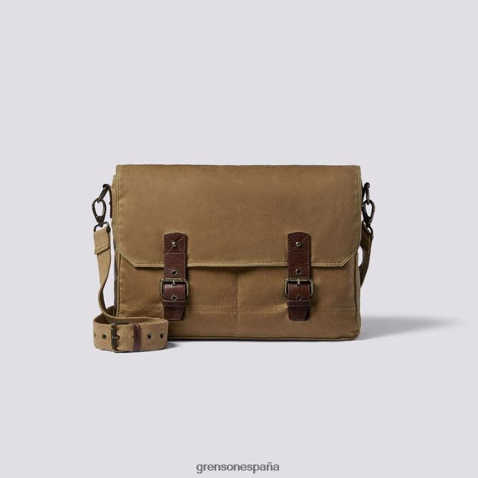 Grenson unisexo bolsa de mensajero caqui PB0FB510 accesorios