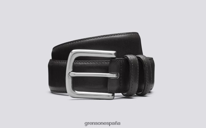 Grenson unisexo cinturón informal negro PB0FB518 accesorios