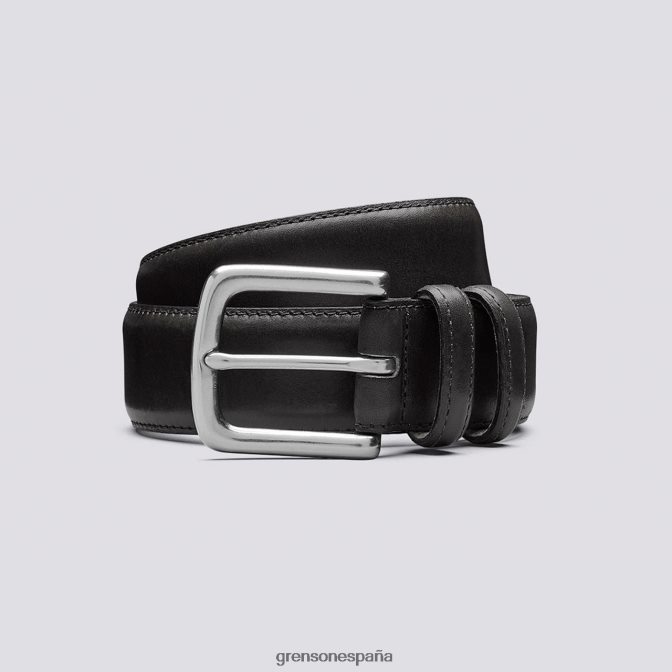 Grenson unisexo cinturón informal negro PB0FB518 accesorios
