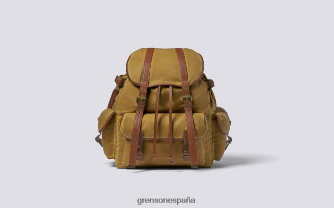 Grenson unisexo mochila grande caqui PB0FB511 accesorios