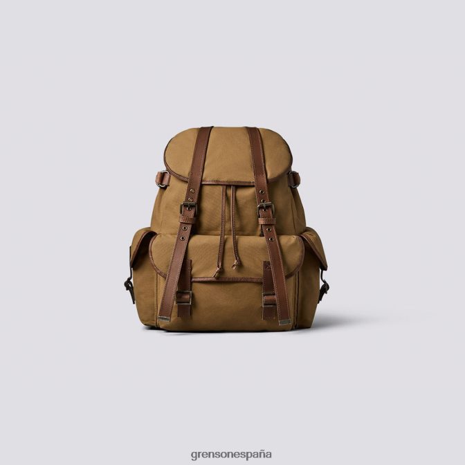 Grenson unisexo mochila grande caqui PB0FB511 accesorios
