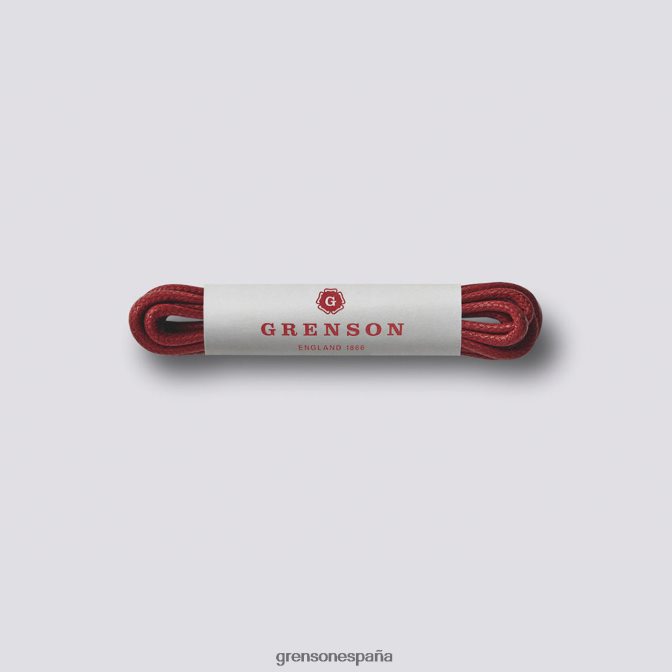 Grenson unisexo cordones de zapatos rojo PB0FB438 accesorios