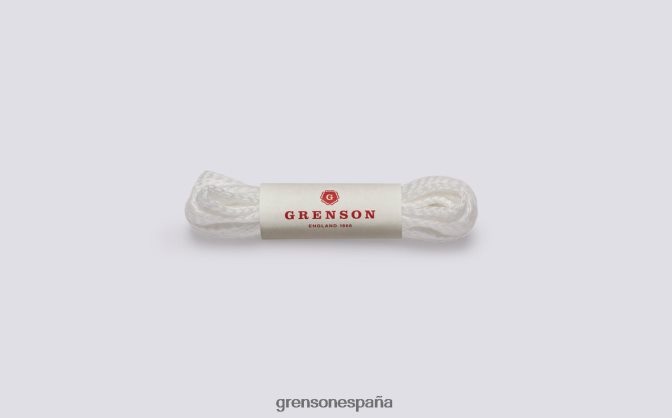 Grenson unisexo cordones planos para botas blanco PB0FB425 accesorios