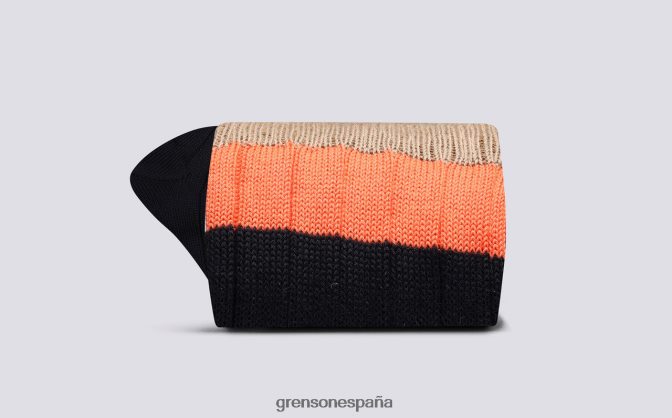 Grenson hombres calcetín de rayas superiores Armada PB0FB486 accesorios