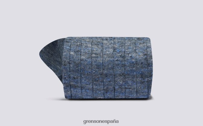 Grenson hombres calcetín malang azul PB0FB498 accesorios