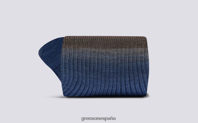 Grenson mujer calcetín arcoiris multi azul PB0FB503 accesorios