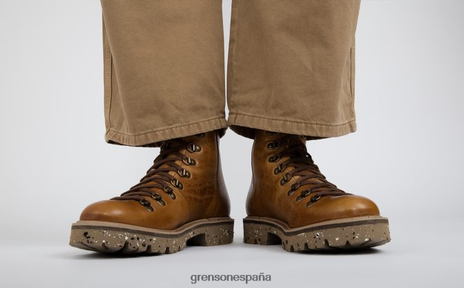Grenson hombres Brady marrón PB0FB17 botas