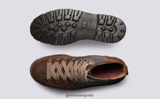 Grenson hombres Brady marrón PB0FB50 botas