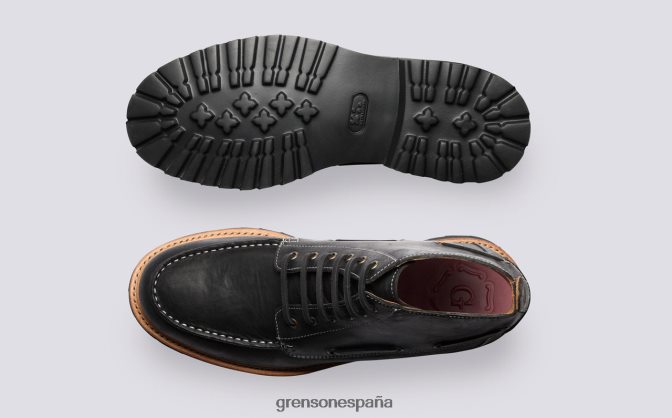 Grenson hombres Easton negro PB0FB24 botas