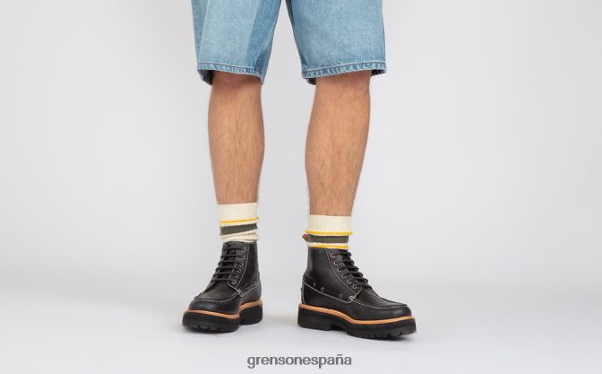 Grenson hombres Easton negro PB0FB24 botas