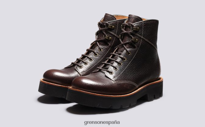 Grenson hombres Emmett marrón PB0FB26 botas
