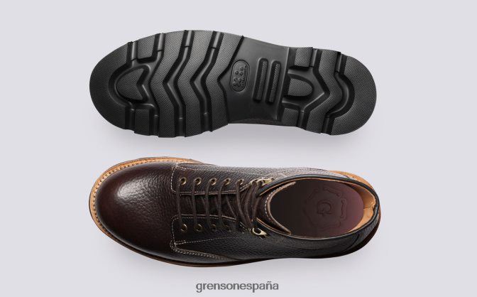 Grenson hombres Emmett marrón PB0FB26 botas