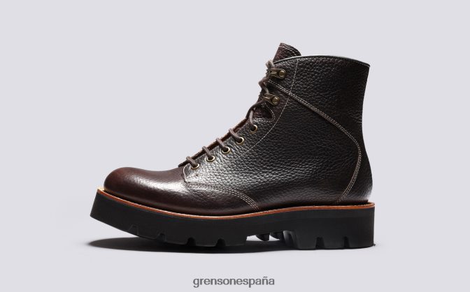 Grenson hombres Emmett marrón PB0FB26 botas