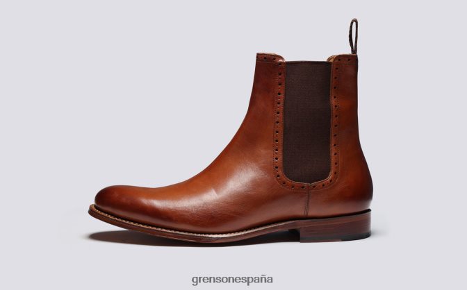 Grenson hombres Howard bronceado pintado a mano PB0FB59 botas