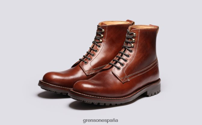 Grenson hombres Vicente marron oscuro PB0FB43 botas