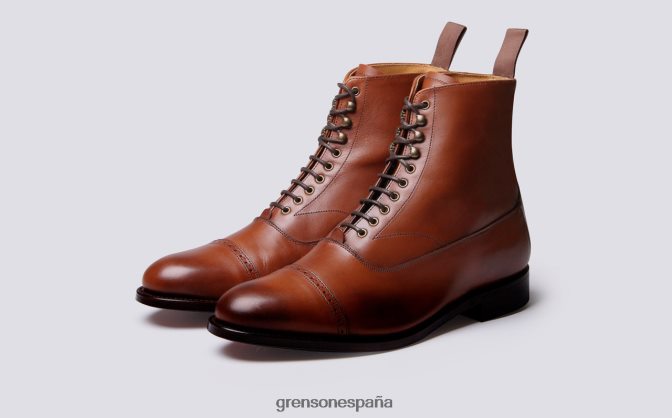 Grenson hombres balmoral coñac PB0FB5 botas