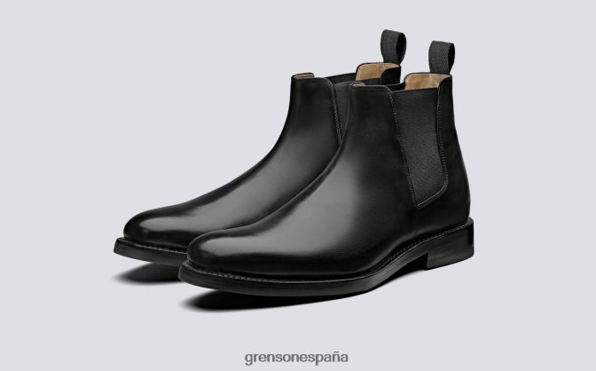 Grenson hombres declan negro PB0FB4 botas