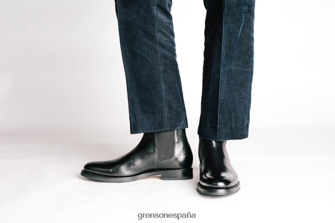 Grenson hombres declan negro PB0FB4 botas
