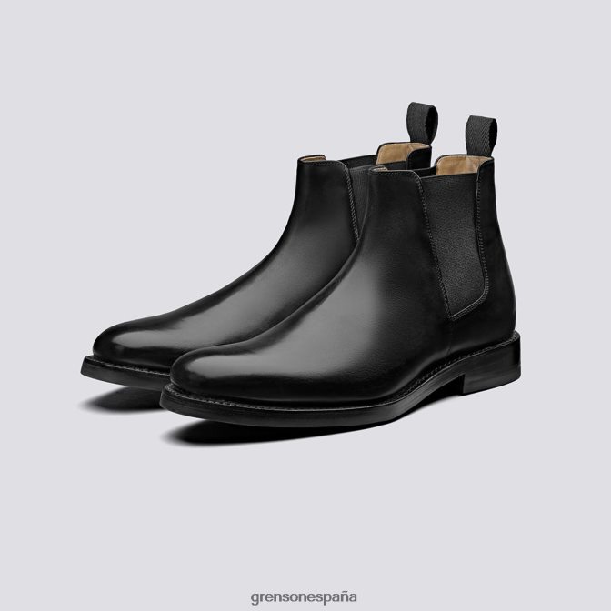 Grenson hombres declan negro PB0FB4 botas