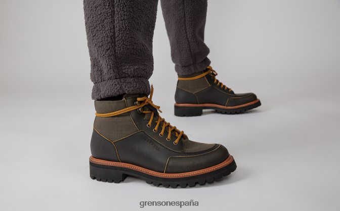 Grenson hombres fildeo marrón antiguo PB0FB27 botas