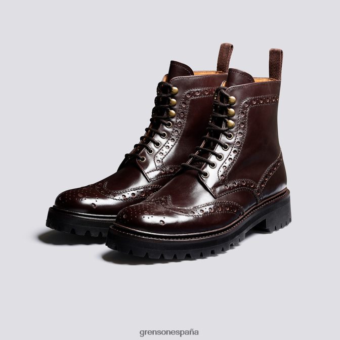 Grenson hombres fred marrón PB0FB32 botas