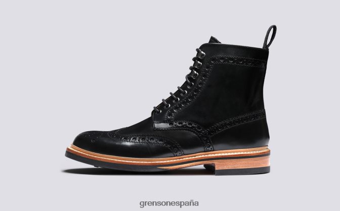 Grenson hombres fred negro PB0FB16 botas