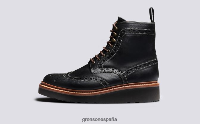 Grenson hombres fred negro PB0FB30 botas