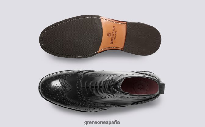 Grenson hombres nelson negro PB0FB58 botas