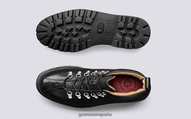 Grenson hombres poli negro PB0FB61 botas
