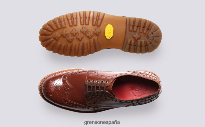 Grenson hombres Archie broncearse PB0FB112 zapatos brogue