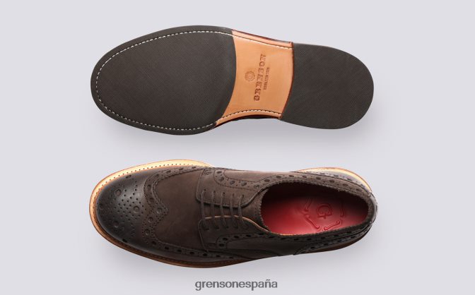 Grenson hombres Archie marrón PB0FB113 zapatos brogue