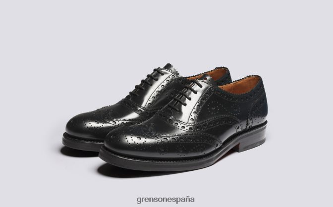 Grenson hombres anderson negro PB0FB123 zapatos brogue