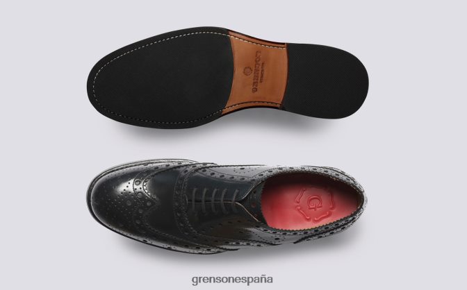 Grenson hombres anderson negro PB0FB123 zapatos brogue