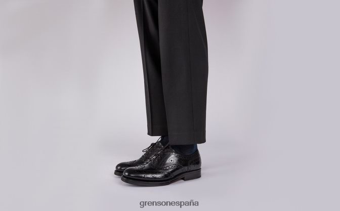 Grenson hombres anderson negro PB0FB123 zapatos brogue