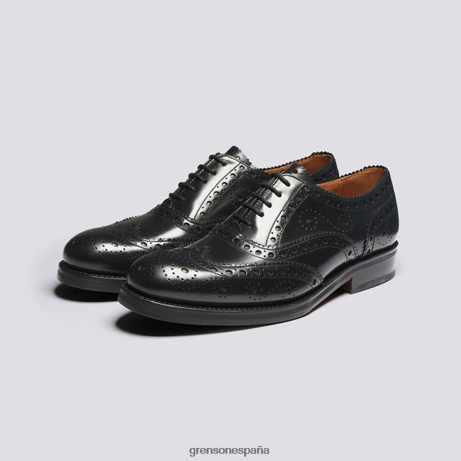 Grenson hombres anderson negro PB0FB123 zapatos brogue