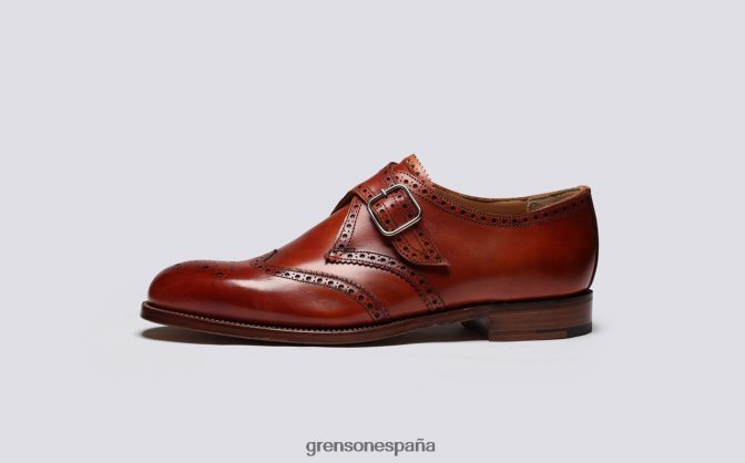 Grenson hombres shrewsbury coñac PB0FB124 zapatos brogue