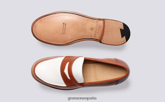 Grenson hombres epsom coñac PB0FB127 mocasines