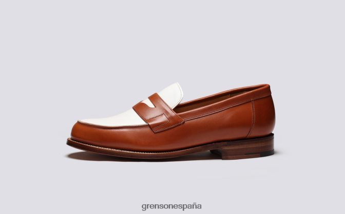 Grenson hombres epsom coñac PB0FB127 mocasines