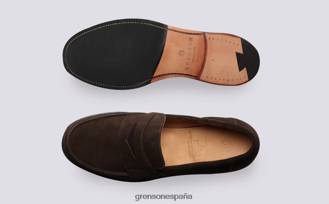 Grenson hombres epsom roble quemado PB0FB128 mocasines