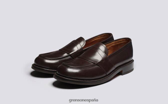 Grenson hombres ernie marrón PB0FB143 mocasines