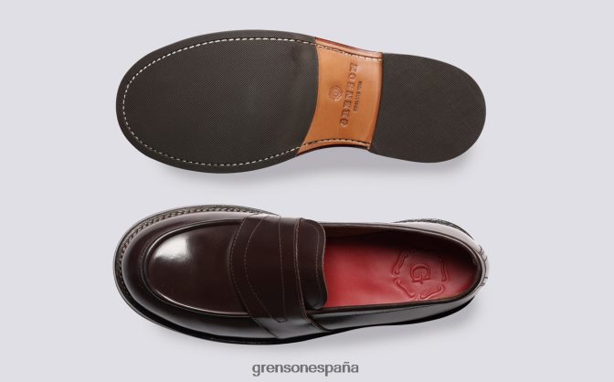 Grenson hombres ernie marrón PB0FB143 mocasines