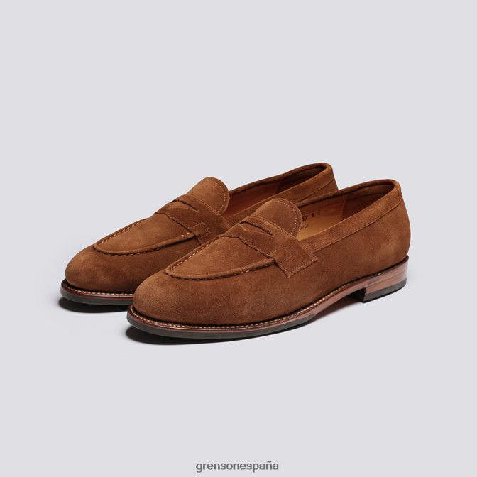 Grenson hombres lloyd caramelo PB0FB142 mocasines