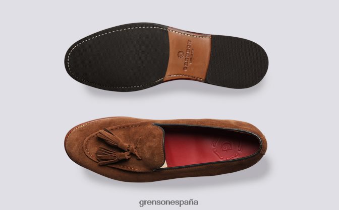 Grenson hombres mirlo caramelo PB0FB140 mocasines