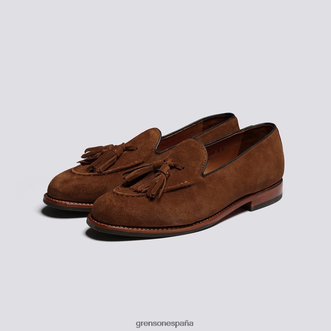 Grenson hombres mirlo caramelo PB0FB140 mocasines