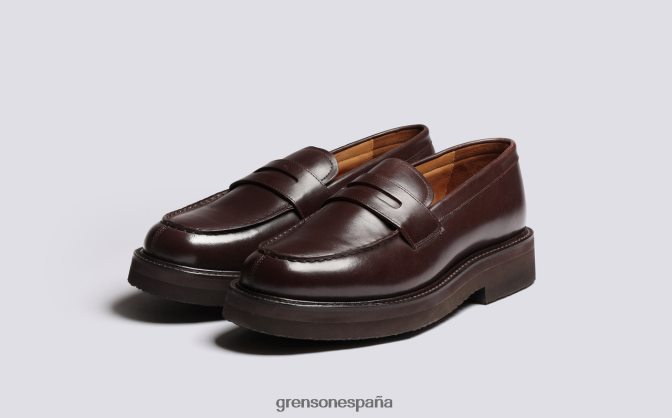 Grenson hombres pedro marrón PB0FB136 mocasines