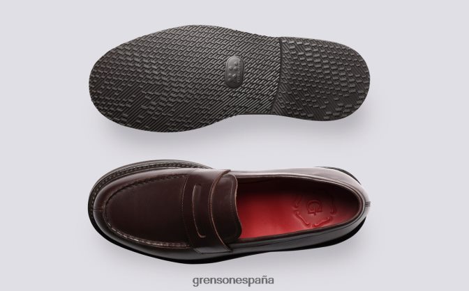 Grenson hombres pedro marrón PB0FB136 mocasines