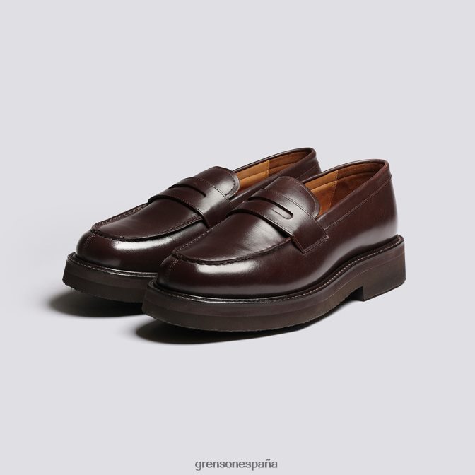 Grenson hombres pedro marrón PB0FB136 mocasines