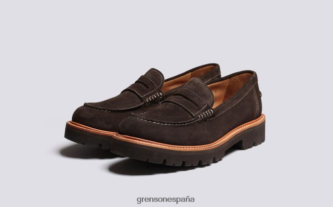 Grenson hombres walt turba PB0FB138 mocasines